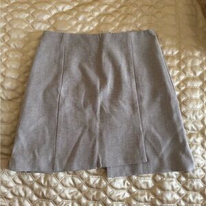 Fate Gray Mini Skirt